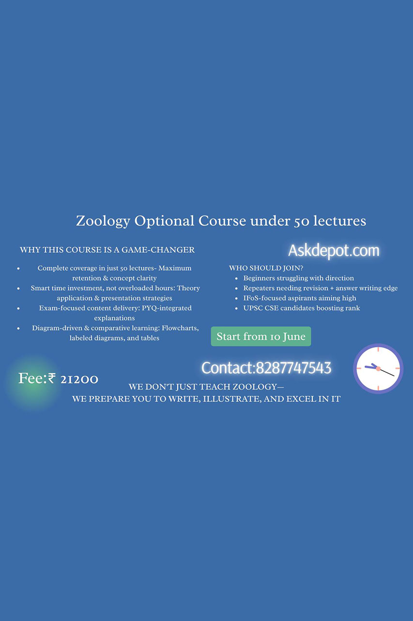 Zoology Optional Course